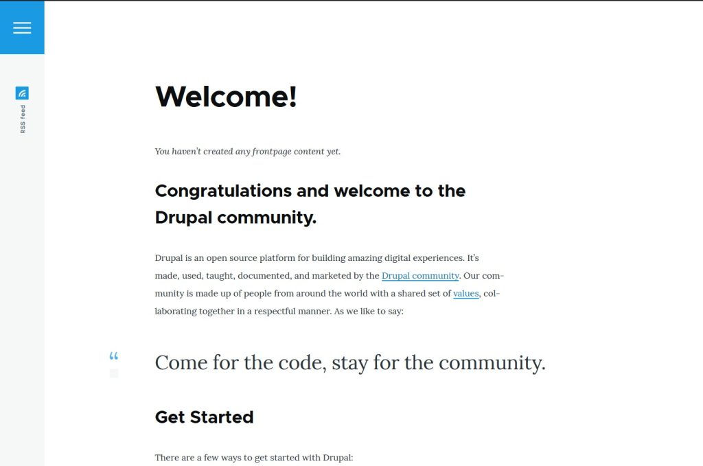 drupal hosting